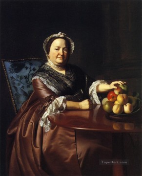  nue - Sra. Ezekiel Gondthwait Elizabeth Lewis retrato colonial de Nueva Inglaterra John Singleton Copley